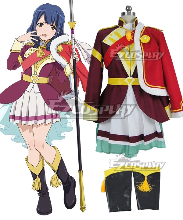 Shoujo Kageki Revue Starlight Kaoruko Hanayagi Cosplay Costume 1 Shoujo Kageki Revue Starlight Kaoruko Hanayagi Cosplay Costume