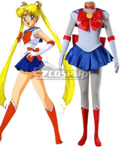 Sailor Moon Tsukino Usagi Princess Serenity Cosplay Costume -EZCOSPLAY SHOP esm0014