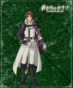 Seraph Of The End Owari No Serafu Vampire Reign Vampire Reign Owari No Serafu Crowley Eusford Cosplay Costume -EZCOSPLAY SHOP esot023