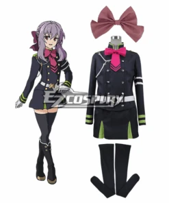 Seraph Of The End Owari No Serafu Vampire Reign Shinoa Hiragi Hiragi Shinoa Cosplay Costume