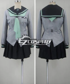 Seraph Of The End Vampire Reign Owari No Serafu Shinoa Hiragi School Uniform Cosplay Costume -EZCOSPLAY SHOP esot029 1