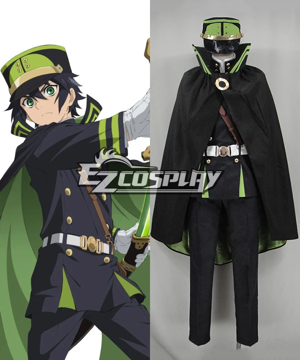 Seraph Of The End Owari No Serafu Imperial Demon Army Hyakuya Yuichiro Yuichiro Hyakuya Uniform Cosplay Costume 1 Seraph Of The End Owari No Serafu Imperial Demon Army Hyakuya Yuichiro Yuichiro Hyakuya Uniform Cosplay Costume
