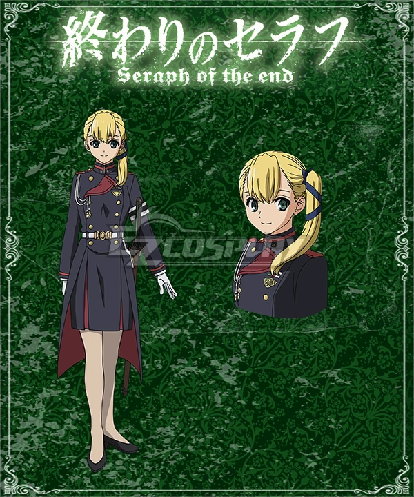Seraph Of The End Battle In Nagoya Owari No Serafu Vampire Reign Aoi Sangu Cosplay Costume 1 Seraph Of The End Battle In Nagoya Owari No Serafu Vampire Reign Aoi Sangu Cosplay Costume