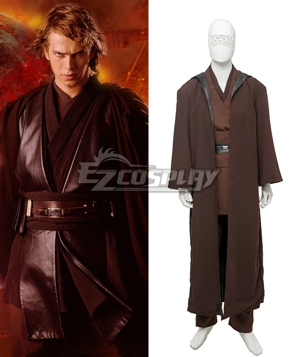 Star Wars Episode III: Revenge Of The Sith Anakin Skywalker Darth Vader Cosplay Costume 1 Star Wars Episode III: Revenge Of The Sith Anakin Skywalker Darth Vader Cosplay Costume