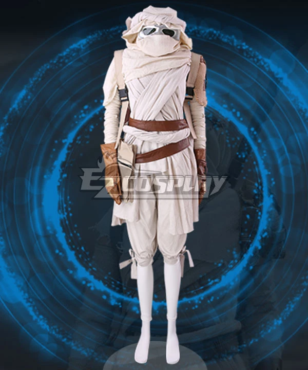 Star Wars: The Force Awakens Rey Cosplay Costume - Premium Edition 2 Star Wars: The Force Awakens Rey Cosplay Costume - Premium Edition - Image 2