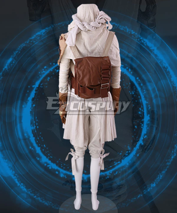 Star Wars: The Force Awakens Rey Cosplay Costume - Premium Edition 4 Star Wars: The Force Awakens Rey Cosplay Costume - Premium Edition - Image 4