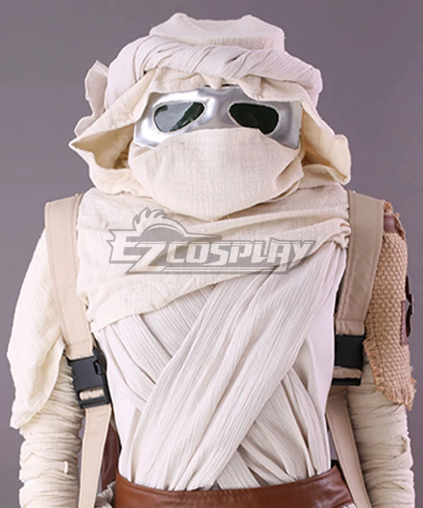 Star Wars: The Force Awakens Rey Cosplay Costume - Premium Edition 5 Star Wars: The Force Awakens Rey Cosplay Costume - Premium Edition - Image 5