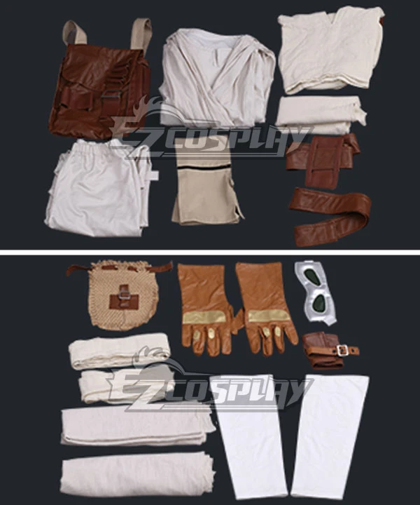 Star Wars: The Force Awakens Rey Cosplay Costume - Premium Edition 8 Star Wars: The Force Awakens Rey Cosplay Costume - Premium Edition - Image 8