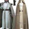 Star Wars The Last Jedi Luke Skywalker Cosplay Costume - No Boots -EZCOSPLAY SHOP eswy0085