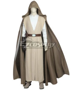 Star Wars The Last Jedi Luke Skywalker Cosplay Costume - No Boots 9 Star Wars The Last Jedi Luke Skywalker Cosplay Costume - No Boots -EZCOSPLAY SHOP eswy0085 2