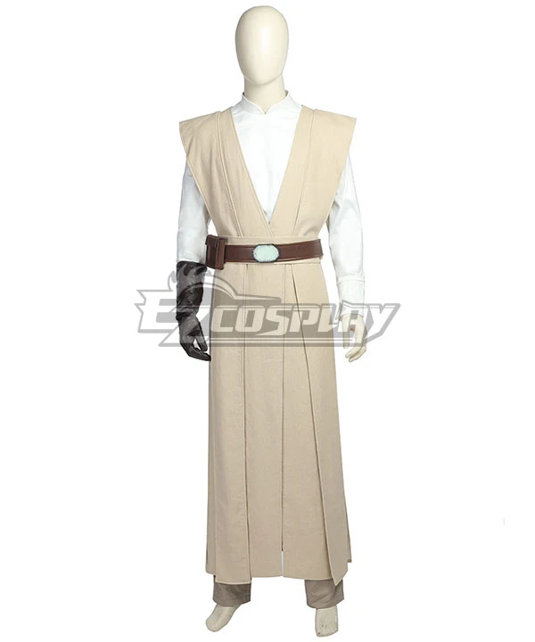 Star Wars The Last Jedi Luke Skywalker Cosplay Costume - No Boots 5 Star Wars The Last Jedi Luke Skywalker Cosplay Costume - No Boots - Image 5
