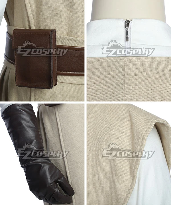 Star Wars The Last Jedi Luke Skywalker Cosplay Costume - No Boots 6 Star Wars The Last Jedi Luke Skywalker Cosplay Costume - No Boots - Image 6