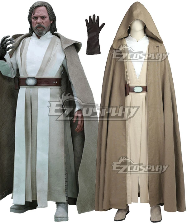 Star Wars The Last Jedi Luke Skywalker Cosplay Costume - No Boots 1 Star Wars The Last Jedi Luke Skywalker Cosplay Costume - No Boots