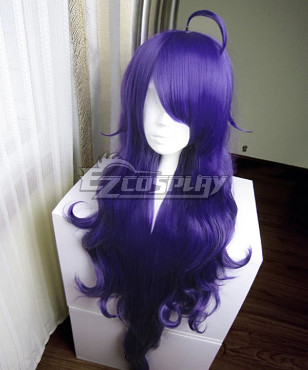 Seraph Of The End Vampire Reign Owari No Serafu Asuramaru Long Purple Cosplay Wig 2 Seraph Of The End Vampire Reign Owari No Serafu Asuramaru Long Purple Cosplay Wig - Image 2