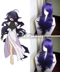 Seraph Of The End Vampire Reign Owari No Serafu Asuramaru Long Purple Cosplay Wig