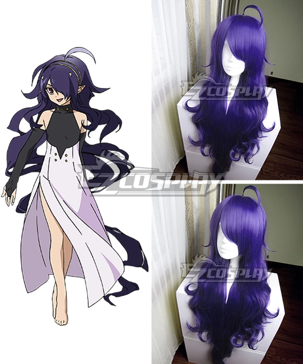 Seraph Of The End Vampire Reign Owari No Serafu Asuramaru Long Purple Cosplay Wig 1 Seraph Of The End Vampire Reign Owari No Serafu Asuramaru Long Purple Cosplay Wig