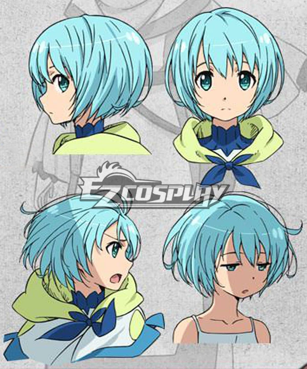 Gate Jieitai Kanochi Nite Kaku Tatakaeri Gate Thus The JSDF Fought There Lelei La Lalena Blue Cosplay Wig 2 Gate Jieitai Kanochi Nite Kaku Tatakaeri Gate Thus The JSDF Fought There Lelei La Lalena Blue Cosplay Wig - Image 2