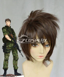 Gate Jieitai Kanochi Nite Kaku Tatakaeri Gate Thus The JSDF Fought There Youji Itami Brown Cosplay Wig