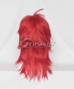 Gangsta Gyangusuta Ginger Dark Red Cosplay Wig -EZCOSPLAY SHOP ewg0438 2
