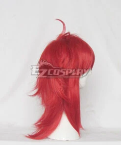 Gangsta Gyangusuta Ginger Dark Red Cosplay Wig -EZCOSPLAY SHOP ewg0438 3