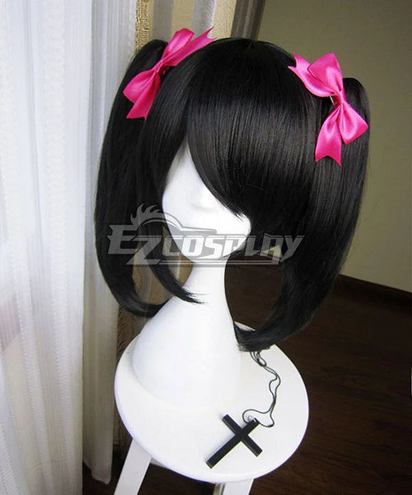 Love Live Lovelive Nico Yazawa Black Cosplay Wig 2 Love Live Lovelive Nico Yazawa Black Cosplay Wig - Image 2