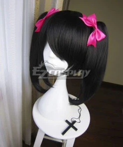 Love Live Lovelive Nico Yazawa Black Cosplay Wig 5 Love Live Lovelive Nico Yazawa Black Cosplay Wig -EZCOSPLAY SHOP ewg0671 3
