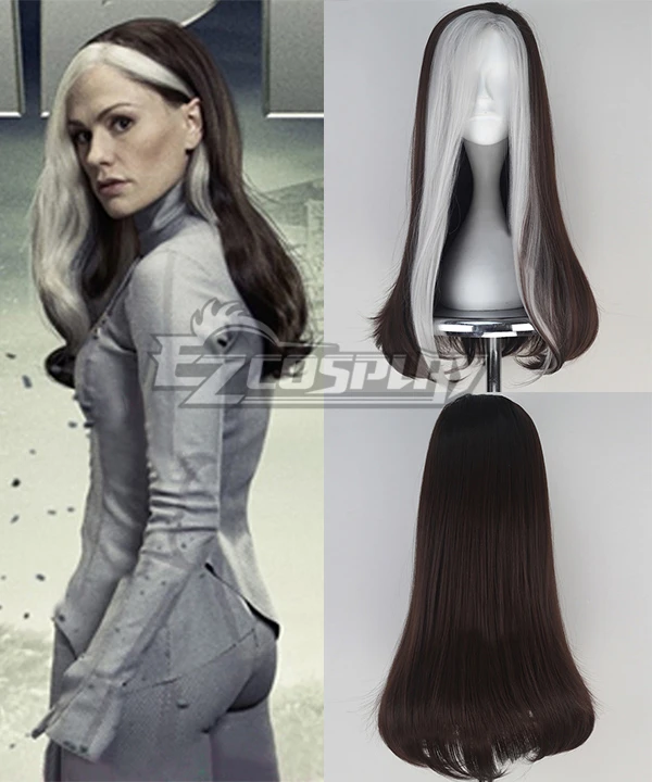 Marvel X-Men Days Of Future Past Marie Rogue Cosplay Wig 1 Marvel X-Men Days Of Future Past Marie Rogue Cosplay Wig