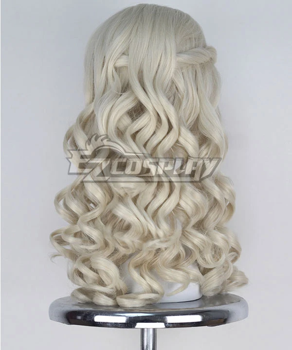 Alice In Wonderland Through The Looking Glass White Queen Cosplay Wig 4 Alice In Wonderland Through The Looking Glass White Queen Cosplay Wig - Image 4