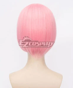 Re: Life In A Different World From Zero Ram Pink Cosplay Wig 7 Re: Life In A Different World From Zero Ram Pink Cosplay Wig -EZCOSPLAY SHOP ewg0867 4