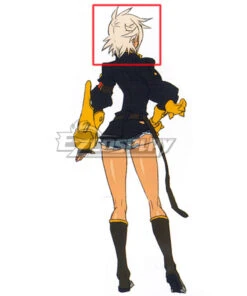 Blazblue: Chronophantasma Bullet Cosplay Wig -EZCOSPLAY SHOP ewg1278 2