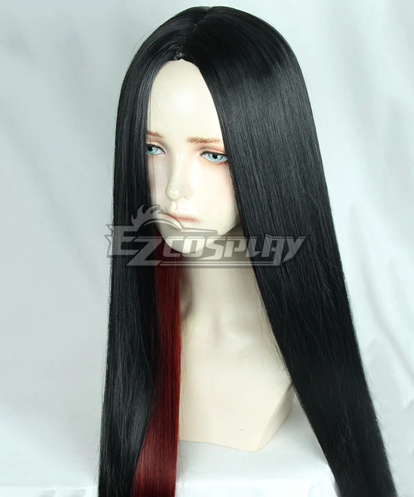 Land Of The Lustrous Houseki No Kuni Bort Black Deep Red Cosplay Wig 2 Land Of The Lustrous Houseki No Kuni Bort Black Deep Red Cosplay Wig - Image 2