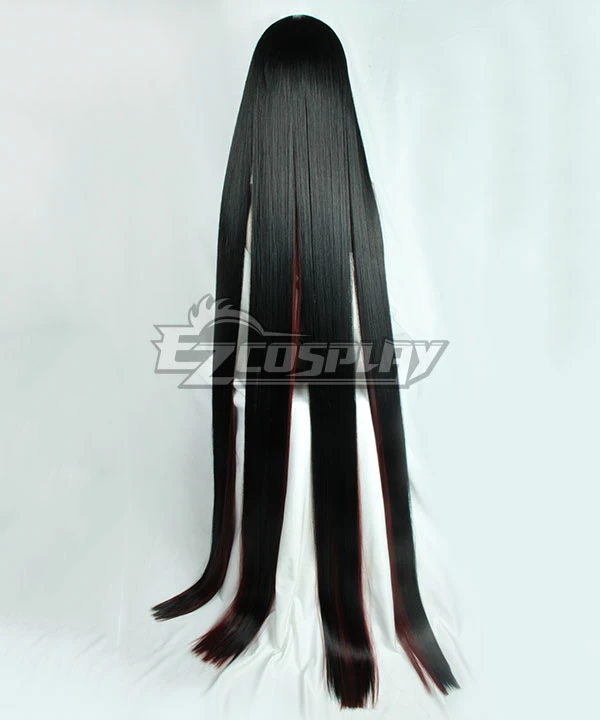 Land Of The Lustrous Houseki No Kuni Bort Black Deep Red Cosplay Wig 3 Land Of The Lustrous Houseki No Kuni Bort Black Deep Red Cosplay Wig - Image 3