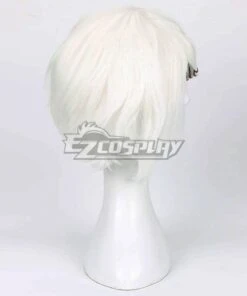 Tokyo Ghoul Tokyo Guru Juuzou Suzuya Silver White Cosplay Wig -EZCOSPLAY SHOP ewg2299 4