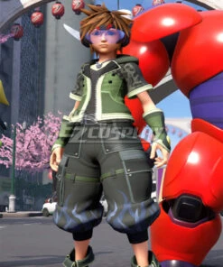 Kingdom Hearts III Kingdom Hearts 3 Sora Big Hero 6 Cosplay Costume