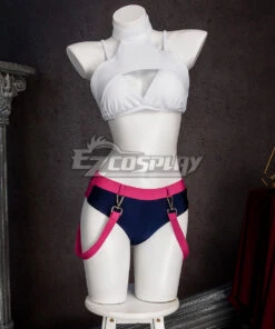Ezcosplay Original Derivative Kpop Demon Hunters Huntrix Rumi Swimsuit Cosplay Costume -EZCOSPLAY SHOP ezcosplay original derivative huntrix rumi swimsuit cosplay costume 6