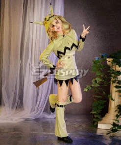 Ezcosplay Original Derivative PM Halloween Kawaii Mimikyu Cosplay Costume -EZCOSPLAY SHOP ezcosplay original derivative pm halloween kawaii mimikyu cosplay 03