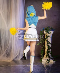 Ezcosplay Original Guilty Gear -Strive-Bridget Cheerleading Uniforms Specialty Dresses Cosplay Costume -EZCOSPLAY SHOP ezcosplay original guilty gear strive bridget cheerleading 05