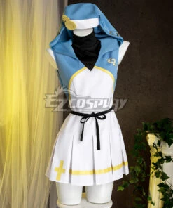 Ezcosplay Original Guilty Gear -Strive-Bridget Cheerleading Uniforms Specialty Dresses Cosplay Costume -EZCOSPLAY SHOP ezcosplay original guilty gear strive bridget cheerleading uniforms 2