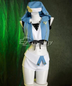 Ezcosplay Original Guilty Gear -Strive-Bridget Cheerleading Uniforms Cosplay Costume -EZCOSPLAY SHOP ezcosplay original guilty gear strive bridget cheerleading uniforms 2