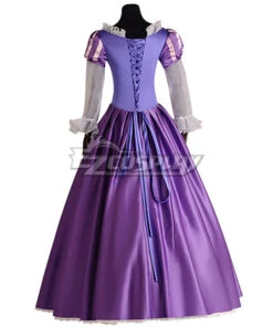 Disney Tangled Rapunzel Princess Purple Dress Cosplay Costume - B Edition -EZCOSPLAY SHOP ezcp021 4