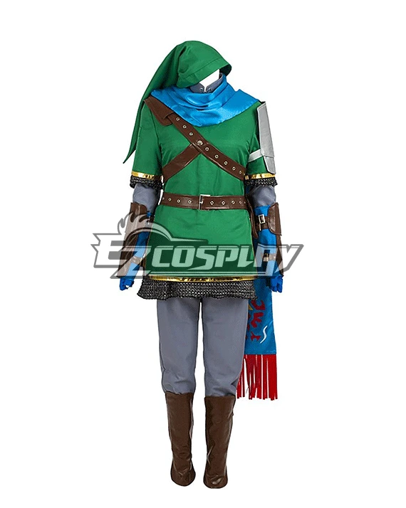TLOZ Hyrule Warriors Link Cosplay Costume 2 TLOZ Hyrule Warriors Link Cosplay Costume - Image 2