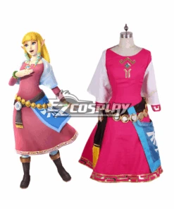 TLOZ Zeruda No Densetsu Skyward Sword Princess Of Hyrule Princess Of Destiny Cosplay Costume