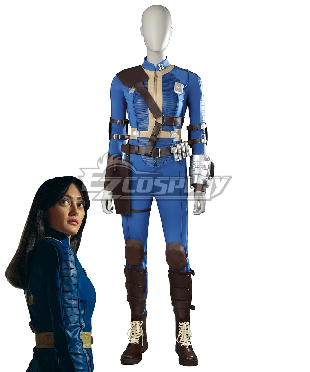 Fallout (2024 TV Series) Lucy MacLean Vault 33 Halloween Cosplay Costume 1 Fallout (2024 TV Series) Lucy MacLean Vault 33 Halloween Cosplay Costume