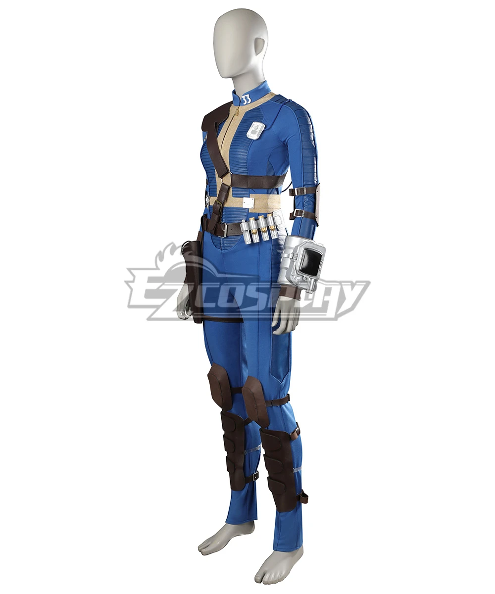 Fallout (2024 TV Series) Lucy MacLean Vault 33 Halloween Cosplay Costume 4 Fallout (2024 TV Series) Lucy MacLean Vault 33 Halloween Cosplay Costume - Image 4