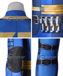 Fallout (2024 TV Series) Vault 33 Male Jumpsuit Halloween Cosplay Costume -EZCOSPLAY SHOP fallout 2024 tv series male jumpsuit cosplay costume 6