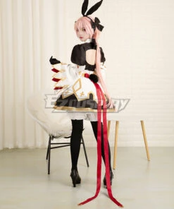 Fate Grand Order FGO Saber Astolfo Stage 3 Maid Halloween Cosplay Costume -EZCOSPLAY SHOP fate grand order fgo saber astolfo stage 3 maid halloween 00002