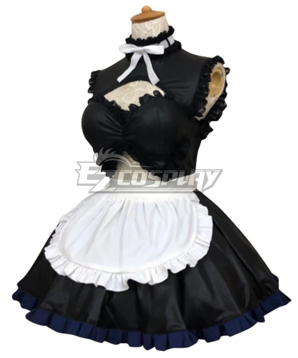 Fate Grand Order FGO Shielder Mashu Mash Kyrielight Matthew Kyrielite Maid Wear Cosplay Costume - Image 4