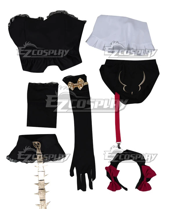 Fate Grand Order Lancer Ereshkigal Maid Wear Cosplay Costume 10 Fate Grand Order Lancer Ereshkigal Maid Wear Cosplay Costume - Image 10