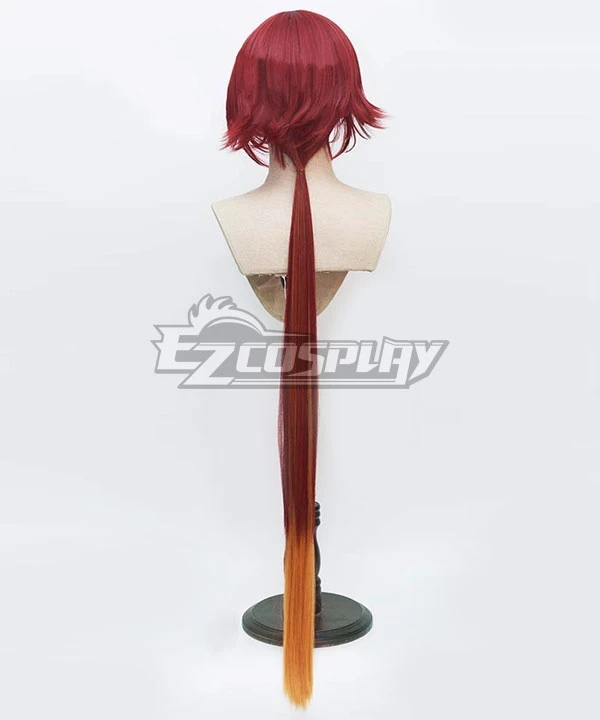 Fate Grand Order Saber Benienma Red Yellow Cosplay Wig 2 Fate Grand Order Saber Benienma Red Yellow Cosplay Wig - Image 2