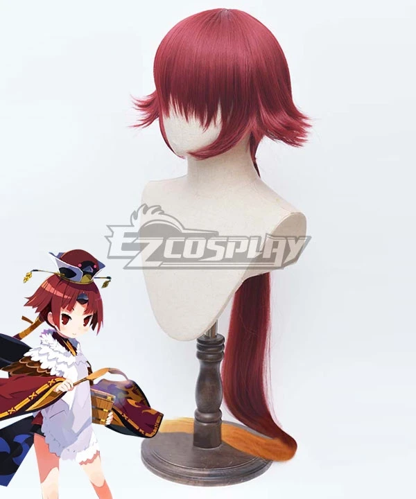 Fate Grand Order Saber Benienma Red Yellow Cosplay Wig 1 Fate Grand Order Saber Benienma Red Yellow Cosplay Wig